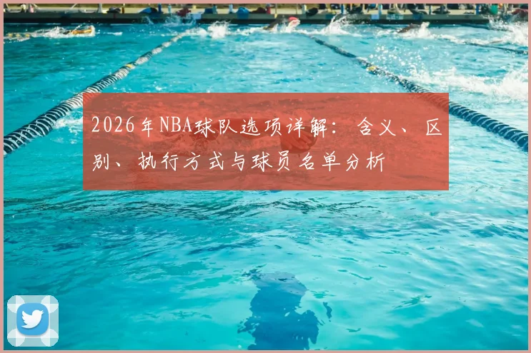 2026年NBA球队选项详解：含义、区别、执行方式与球员名单分析